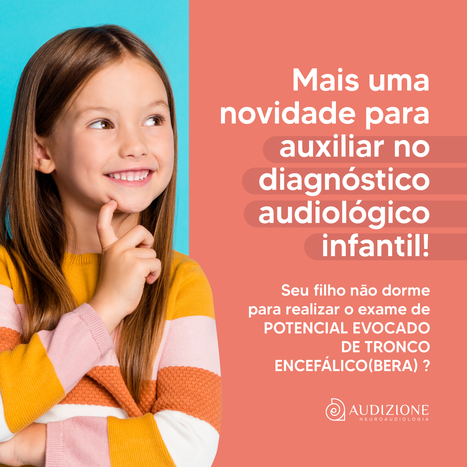 Mais uma novidade para auxiliar no diagnóstico audiológico infantil!